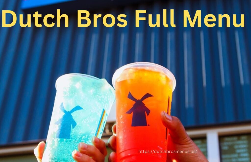 Dutch Bros Price Menu