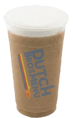 Dutch Bros Banana Bread Mocha Freeze w/ Soft Top