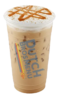 Dutch Bros Maple Waffle Latte Iced