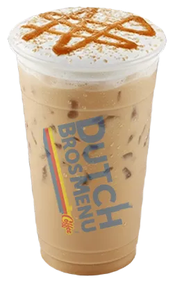 Dutch Bros Maple Waffle Protein Latte
