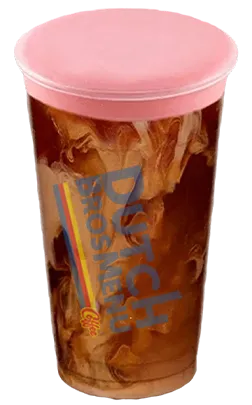 Dutch Bros Pink Velvet Mocha Cold Brew