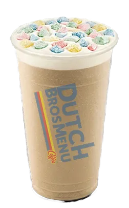 Dutch Bros Vanilla Freeze w/ Mochi & Soft Top
