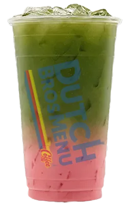 Dutch Bros Raspberry Matcha Latte
